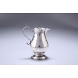 A GEORGE II SILVER SPARROW BEAK CREAM JUG, LONDON 1740