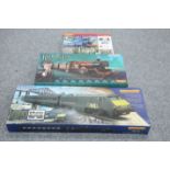 THREE BOXED HORNBY OO GAUGE ELECTRIC TRAIN SETS