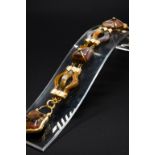 A 19TH CENTURY SCOTTISH AGATE BRACELET