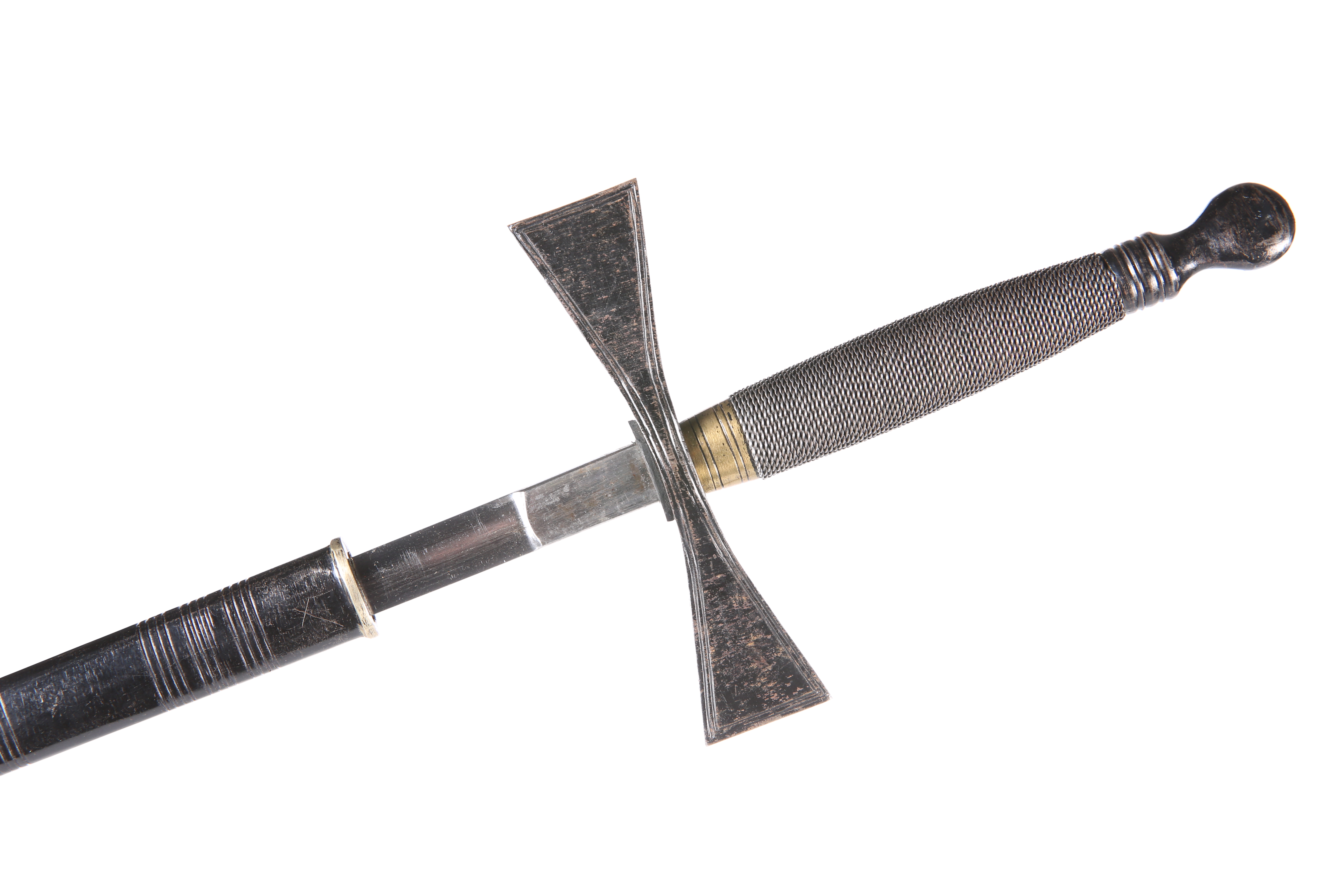 A CEREMONIAL SWORD, POSSIBLY MASONIC