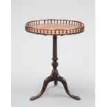 A MAHOGANY SILVER TABLE IN 18TH CENTURY STYLE