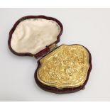 A GEORGE II GOLD SNUFF-BOX, APPARENTLY UNMARKED, CIRCA 1740