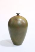 A STUDIO POTTERY VASE