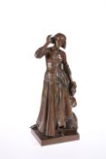 AFTER FRANCOIS RUDE, BRONZE FIGURE OF JOAN OF ARC