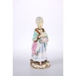 A MEISSEN PORCELAIN FIGURE, 19th CENTURY