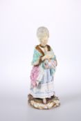 A MEISSEN PORCELAIN FIGURE, 19th CENTURY