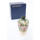 A MOORCROFT POTTERY LIMITED EDITION VASE, BY KERRY GOODWIN