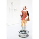 A ROYAL DOULTON LIMITED EDITION FIGURE OF SHAKESPEARE