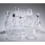 A LARGE COLLECTION WATERFORD CRYSTAL