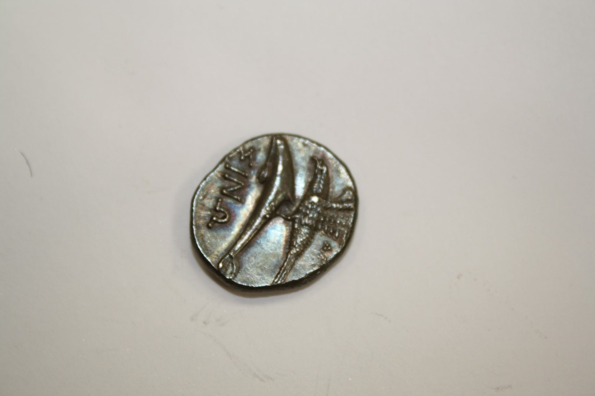 A SMALL COLLECTION OF THIRTEEN ANCIENT GREEK COINS - Bild 11 aus 22