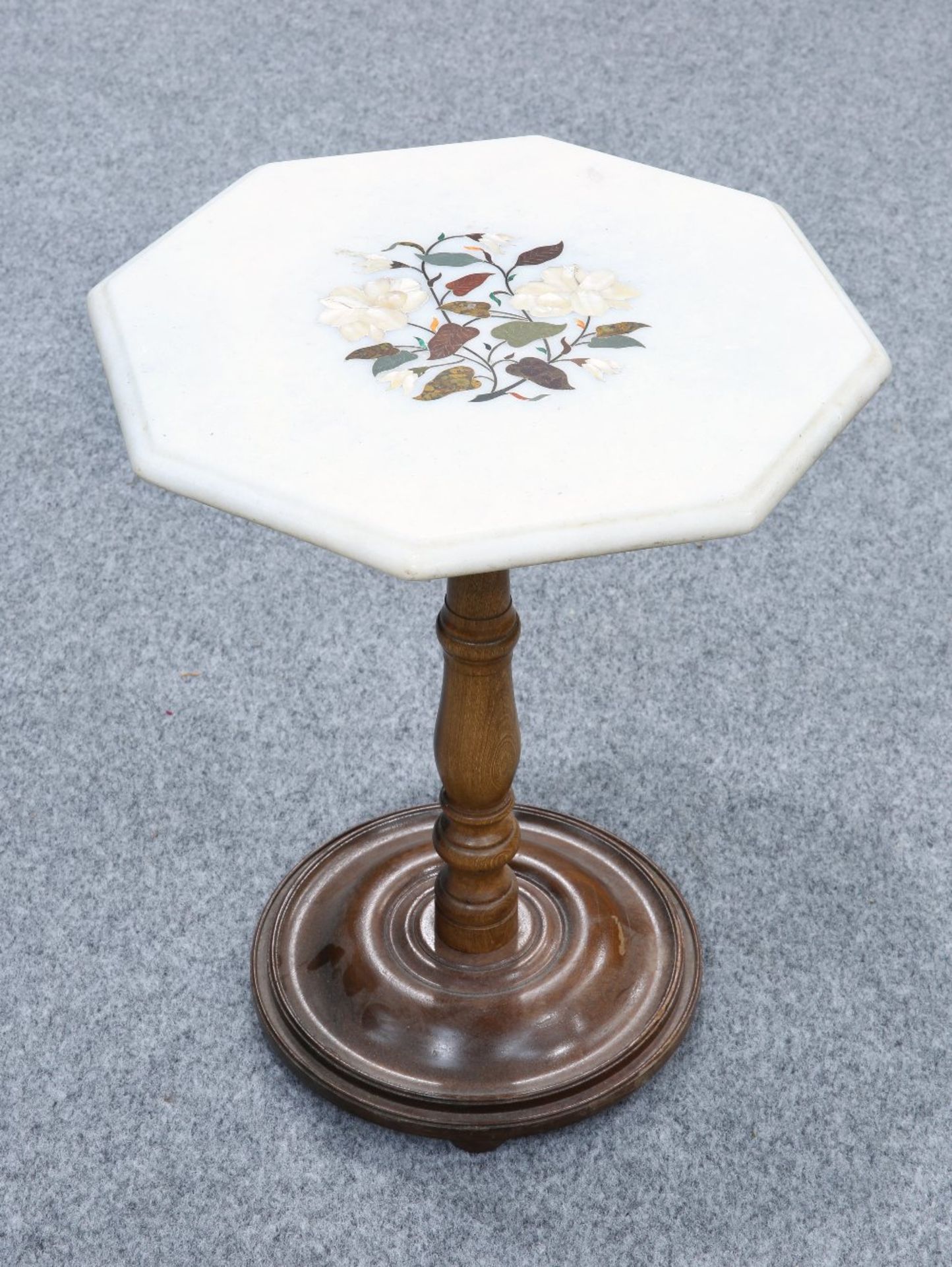 A PIETRA DURA OCCASIONAL TABLE, 19TH CENTURY
