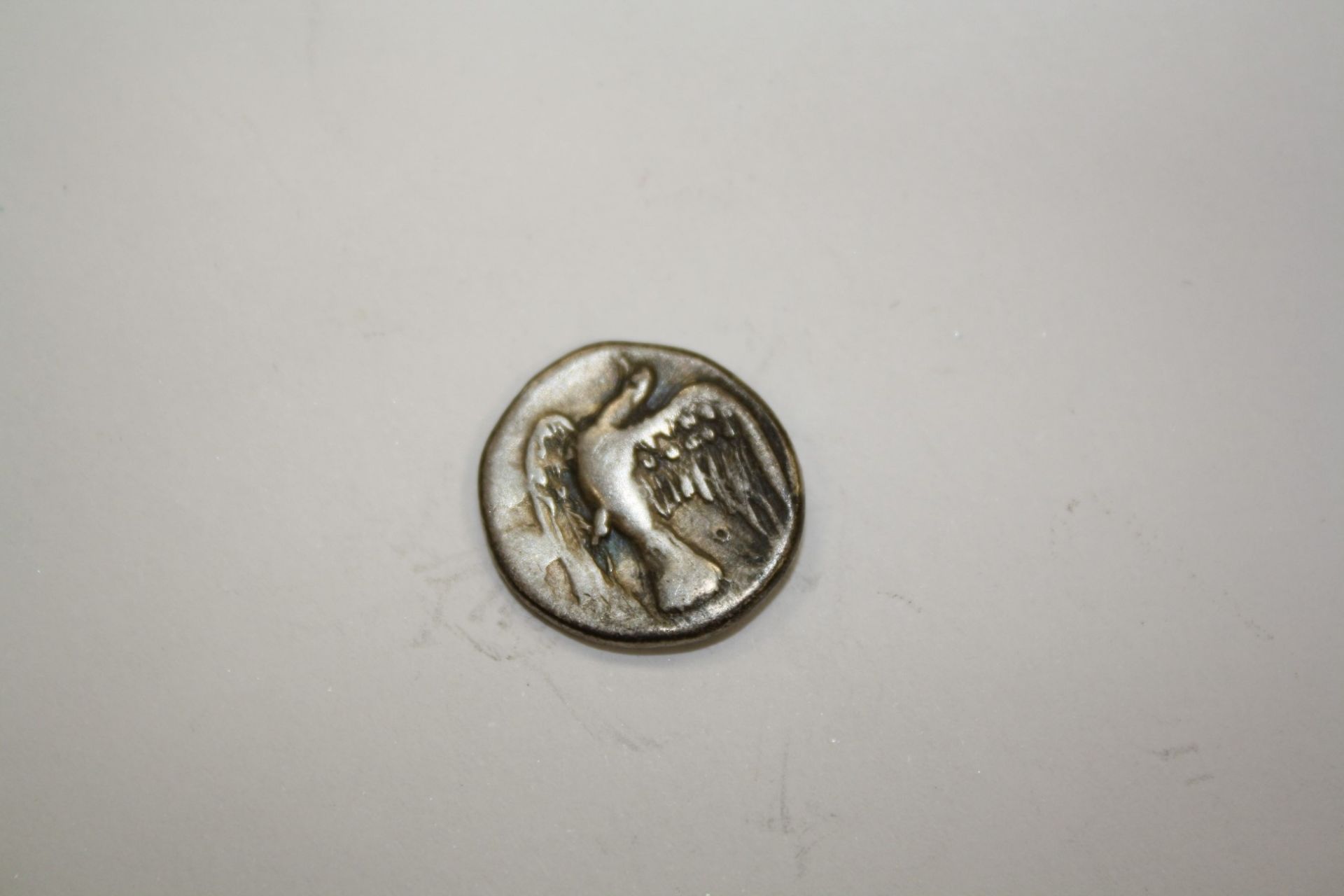 A SMALL COLLECTION OF THIRTEEN ANCIENT GREEK COINS - Bild 20 aus 22