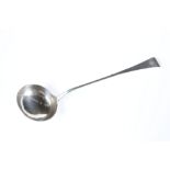 A GEORGE III SILVER LADLE, JOHN LANGLANDS II, NEWCASTLE 1779