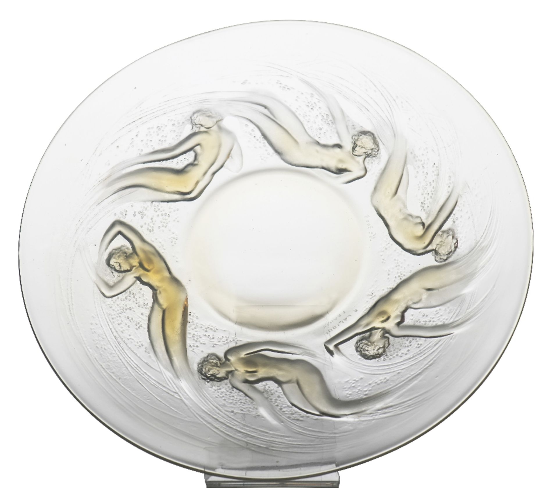 ONDINES - A LALIQUE PLATE