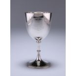 A VICTORIAN SILVER GOBLET, THOMAS WHITE, LONDON 1870