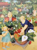 BERYL COOK (1926-2008), THE GARDEN CENTRE, limited edition print