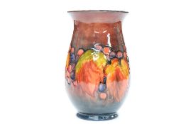 A LARGE "LEAF AND BERRY" FLAMBE VASE, CIRCA 1928