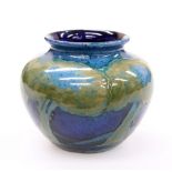 A "MOONLIT BLUE" VASE, CIRCA 1925