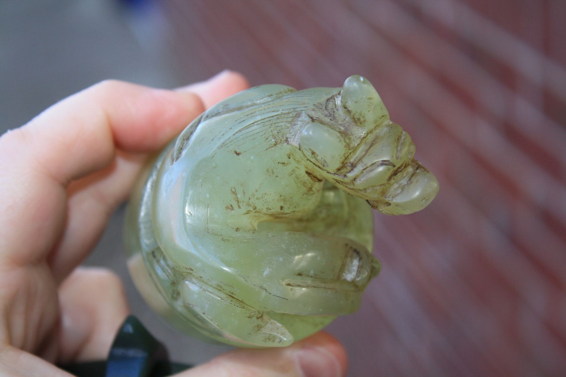 A CHINESE JADE CENSER - Bild 10 aus 10