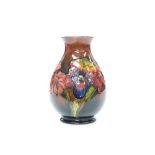 A FLAMBE "ORCHID" VASE, CIRCA 1940