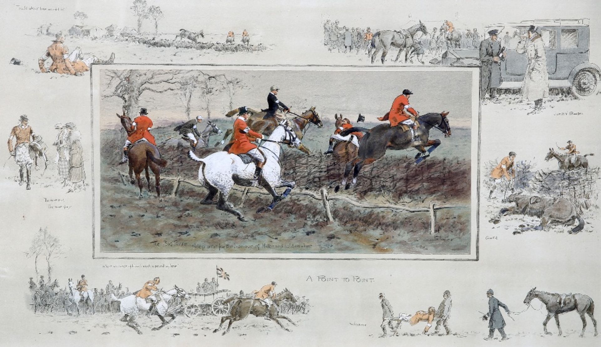 CHARLES JOHNSON PAYNE (SNAFFLES), A POINT TO POINT