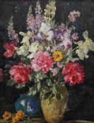 OWEN BOWEN (1873-1967), STILL LIFE OF FLOWERS IN VASE