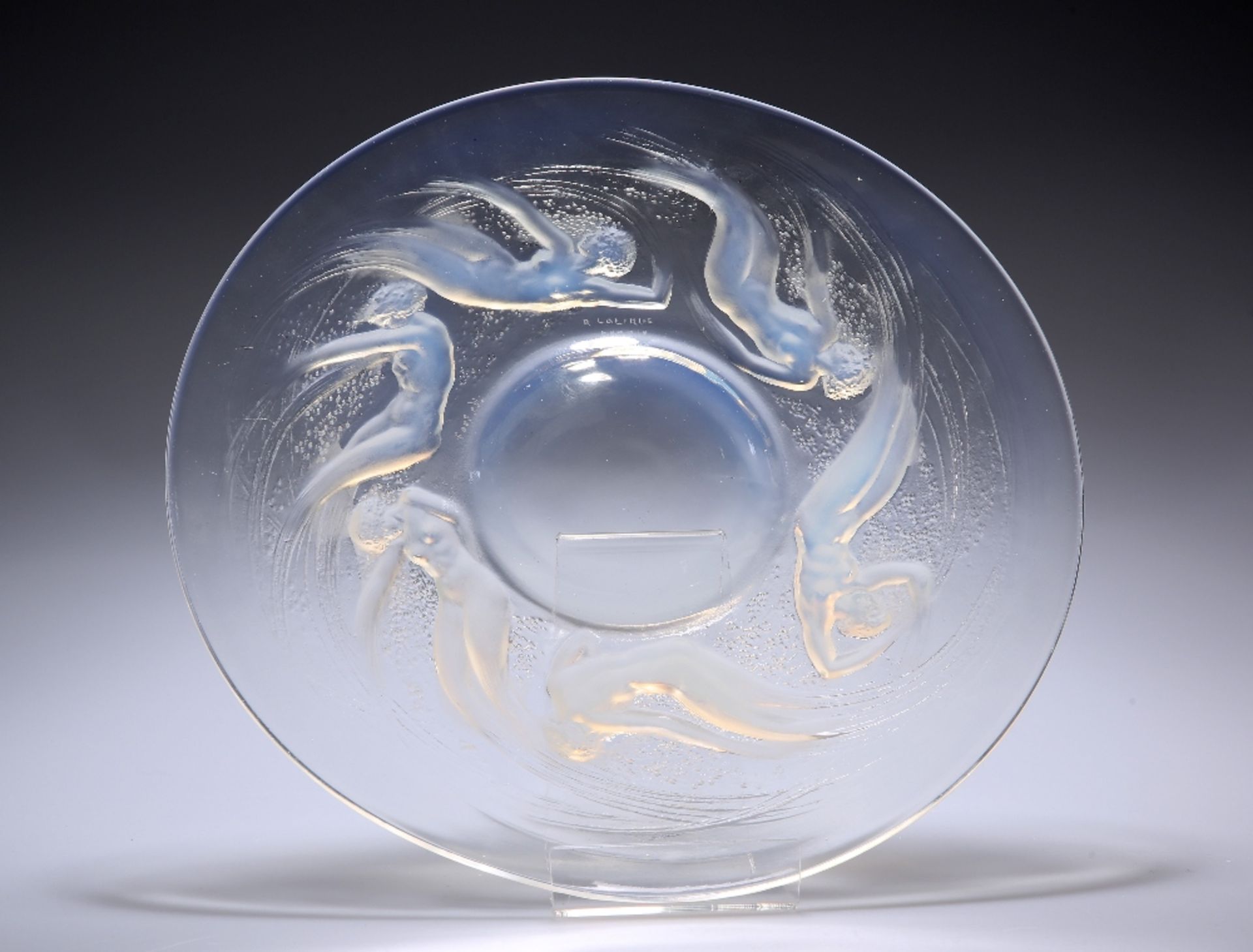 ONDINES - A LALIQUE PLATE - Image 2 of 2