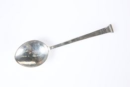 OMAR RAMSDEN - AN ARTS AND CRAFTS SILVER SEAL TOP SPOON