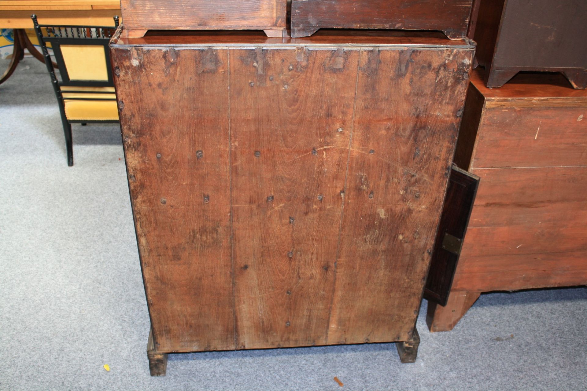 AN ANGLO-INDIAN ROSEWOOD SECRETAIRE CABINET - Bild 4 aus 8