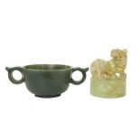 A CHINESE JADE CENSER