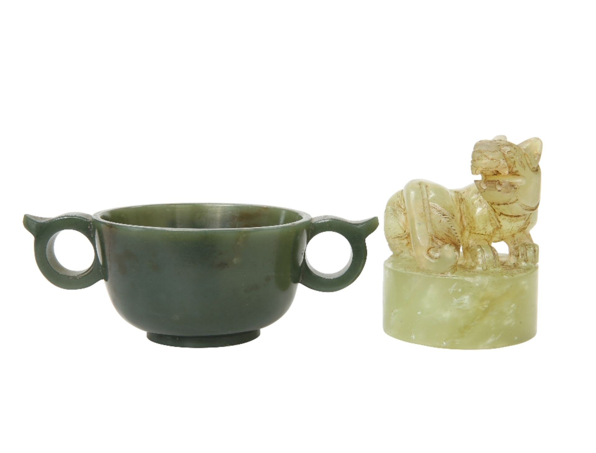 A CHINESE JADE CENSER