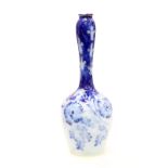 A FLORIAN WARE "CORNFLOWER" VASE, CIRCA 1899