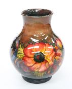 A LARGE "ANEMONE" FLAMBE VASE