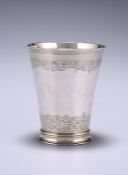 A FINE GERMAN PARCEL-GILT SILVER BEAKER