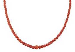 A CORAL NECKLACE