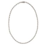 A DIAMOND NECKLACE, BY CARTIER