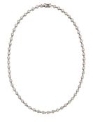 A DIAMOND NECKLACE, BY CARTIER