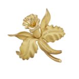 A FLOWER BROOCH, BY TIFFANY