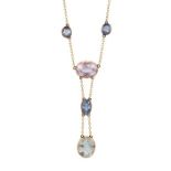 A GEM-SET NECKLACE