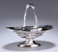 A GEORGE V SILVER BASKET