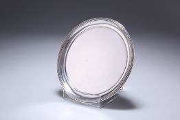 A GEORGE III SILVER COASTER (OR STAND)