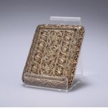 A FILIGREE CIGARETTE CASE