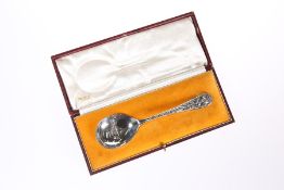 A GEORGE VI SILVER SPOON