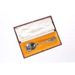 A GEORGE VI SILVER SPOON