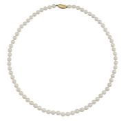 A CULTURED PEARL NECKLACE