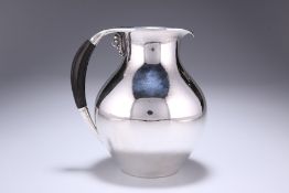 A DANISH STERLING SILVER PITCHER