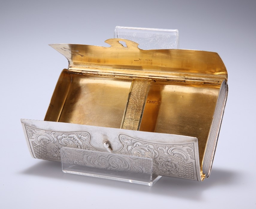 A RUSSIAN SILVER CIGAR CASE - Image 2 of 3