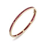 A RUBY BANGLE