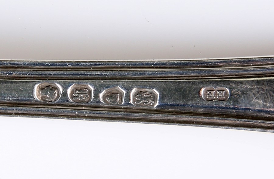 A VICTORIAN SILVER BASTING SPOON - Image 3 of 4