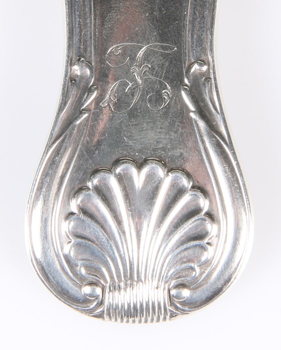 A VICTORIAN SILVER BASTING SPOON - Image 4 of 4